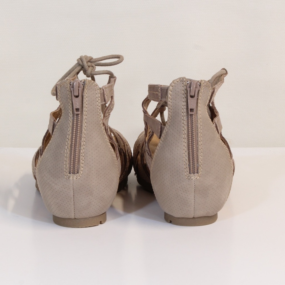 Earth Origins Kendra Kamilla Women's Coco Suede Gladiator Sandals NWT NIB - Picture 8 of 11